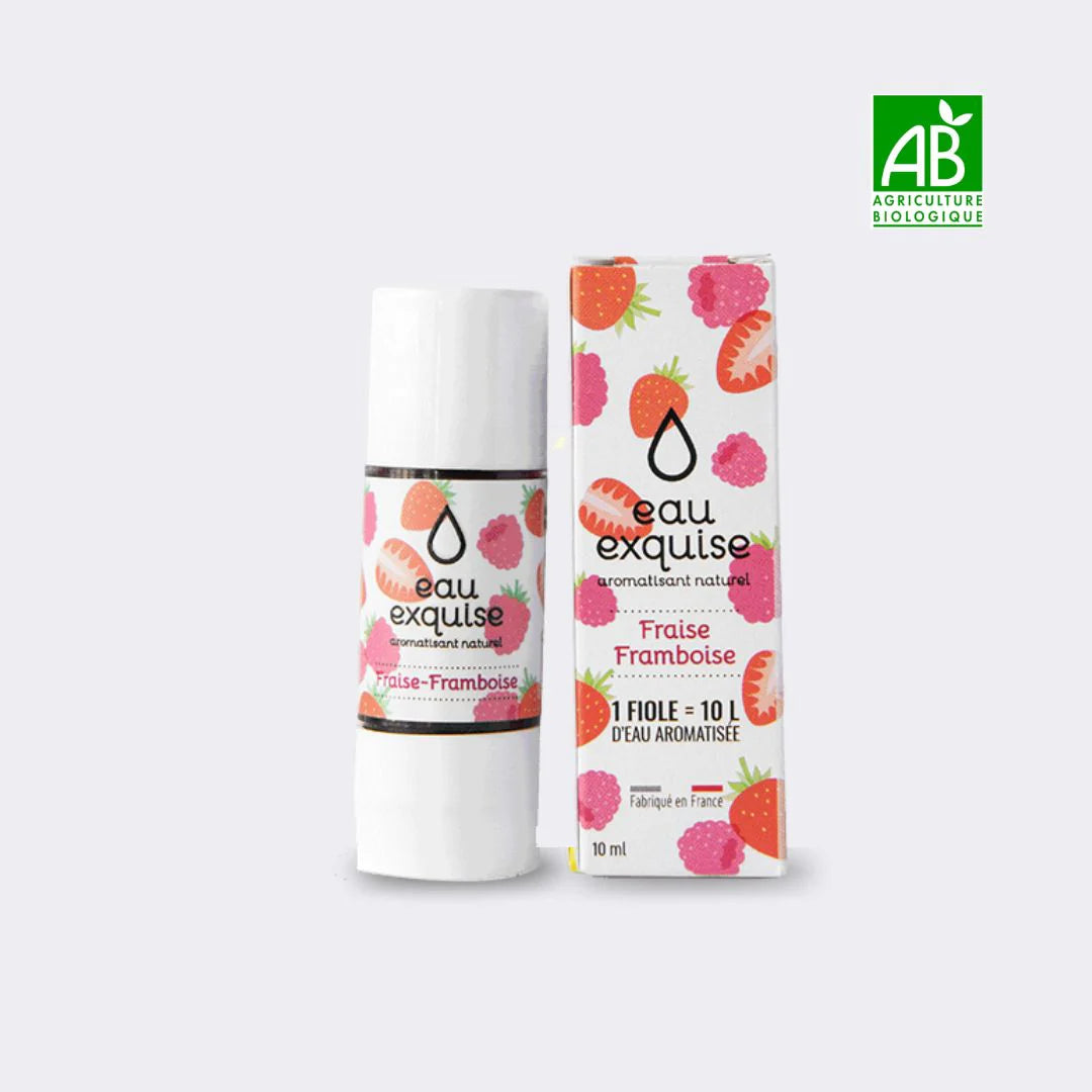 Eau-Exquise, Organic Strawberry Raspberry