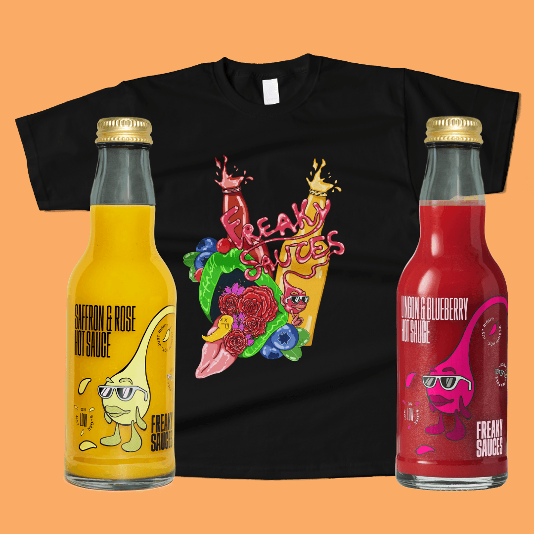 Freaky bundle: 2 Hot Sauces + 1 T-shirt